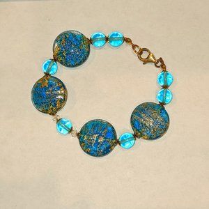 Foil Bead Bracelet